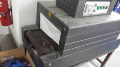 batteries shrink machine