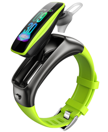 TB02 (smart band + bluetooth earphone)