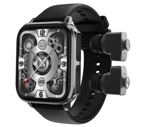 T22 smart watch+bluetooth earphone 2 in 1