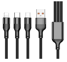 3 in 1 fast charging cable